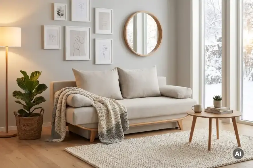 smart Schlafsofa Odessa, in Wohnsituation