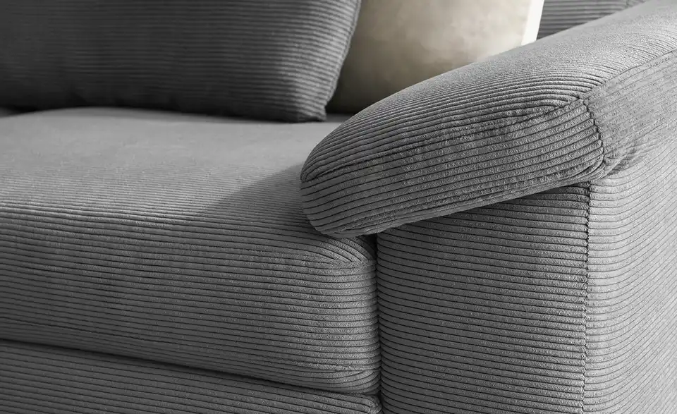 Max Schelling Ecksofa Maximum Move Feincord, Detailansicht