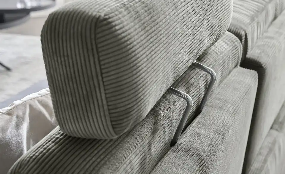 Max Schelling Ecksofa Maximum Move Feincord, Detailansicht