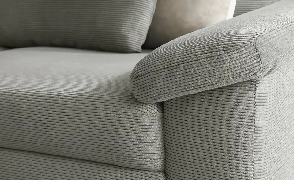 Max Schelling Ecksofa Maximum Move Feincord, Detailansicht