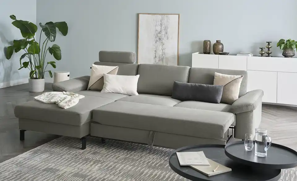 Max Schelling Ecksofa Maximum Move Feincord, Funktionsansicht