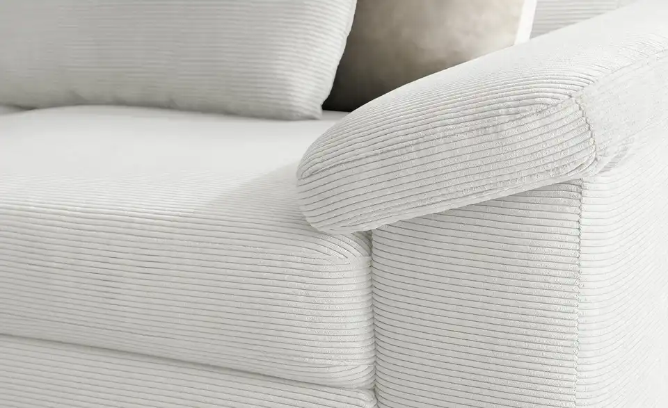 Max Schelling Ecksofa Maximum Move Feincord, Detailansicht