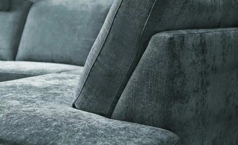 Max Schelling Ecksofa Maximum Plus Flachgewebe, Detailansicht