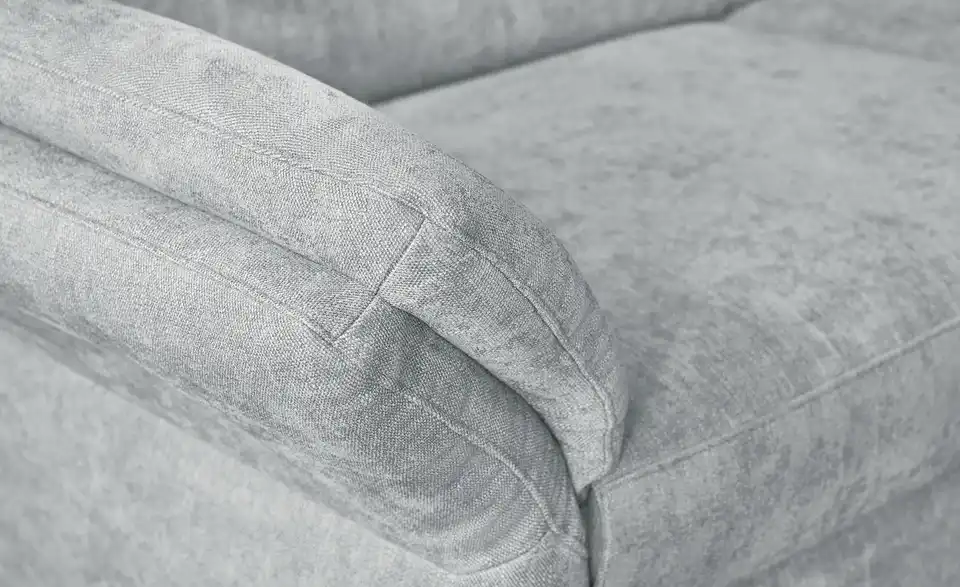 Max Schelling Ecksofa Maximum Plus Flachgewebe, Detailansicht