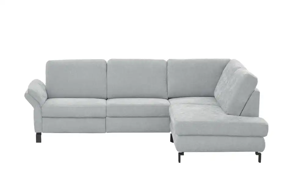 Max Schelling Ecksofa Maximum Plus Flachgewebe, Frontansicht