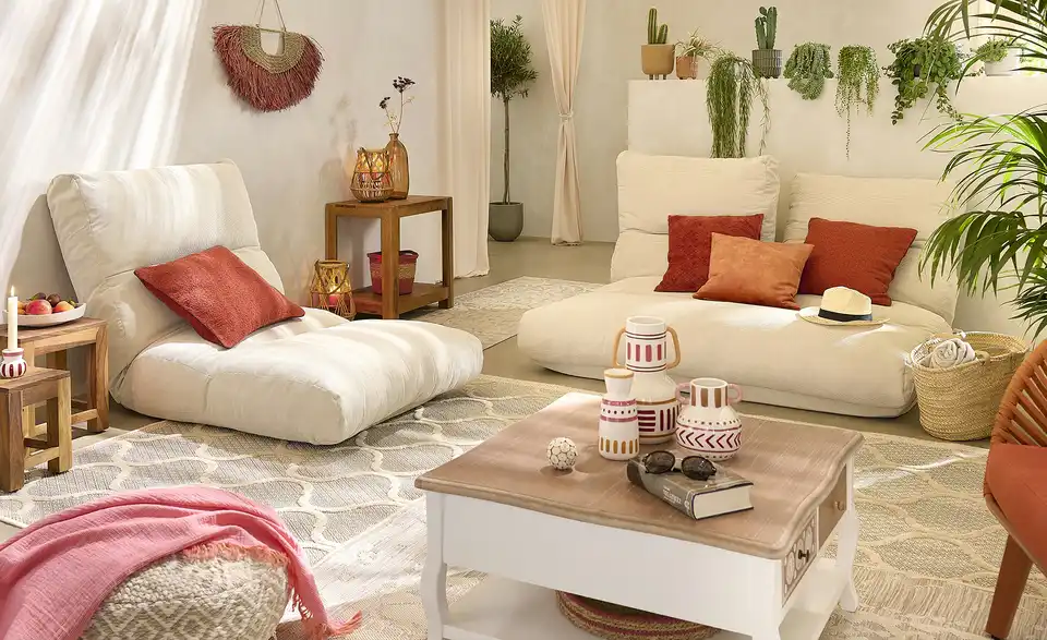 Relaxliege Tabea, in Wohnsituation