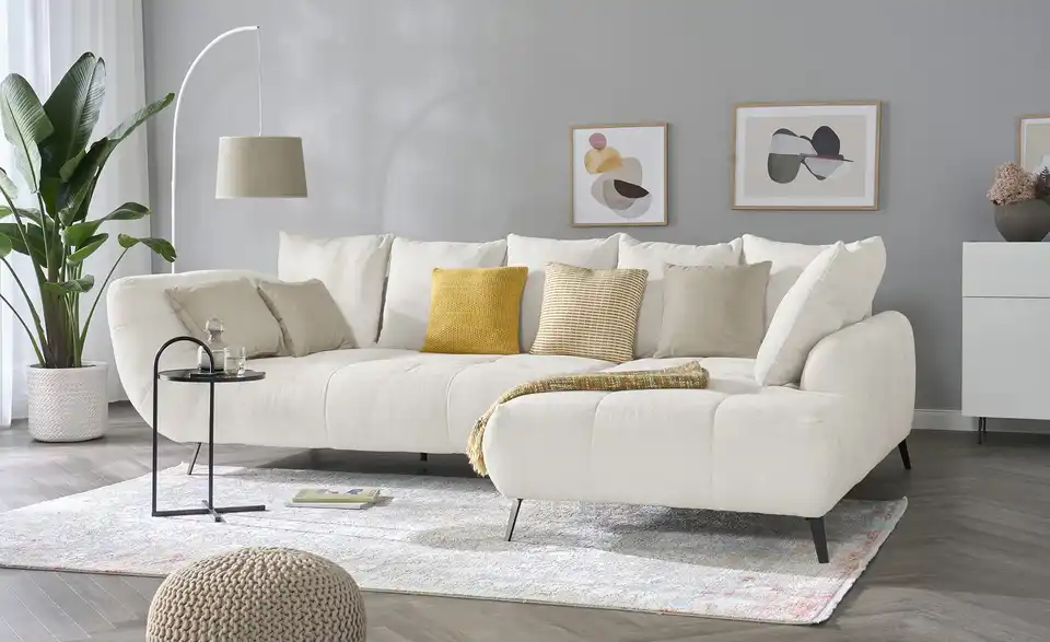 bobb Ecksofa Bellani III, in Wohnsituation