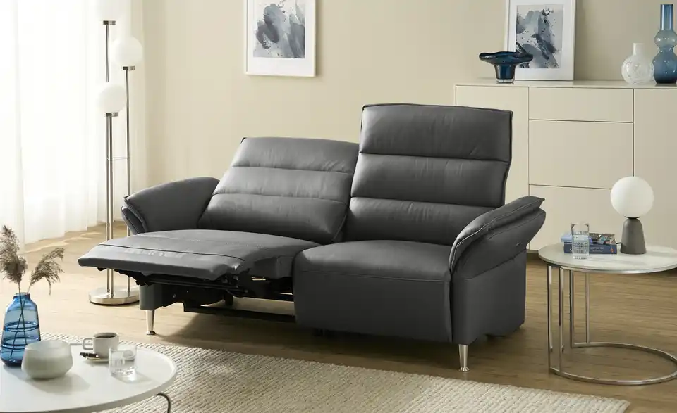 Wohnwert Einzelsofa Marlena Leder, Funktionsansicht