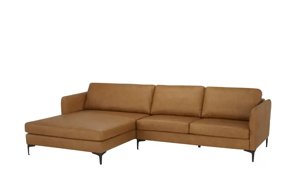SCHÖNER WOHNEN Kollektion Ecksofa Leder Timeless, Perspektive