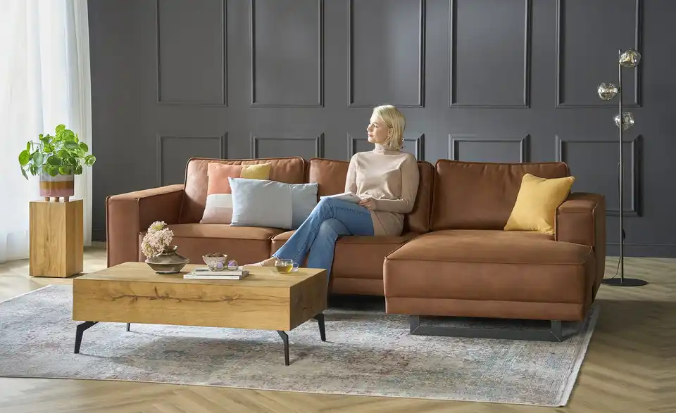 SOHO Ecksofa Sanja, in Wohnsituation