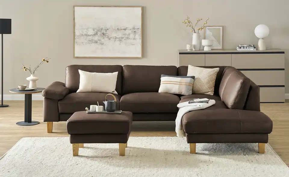 Ravensberger Werkstätten Hocker RW-Select Leder, Frontansicht