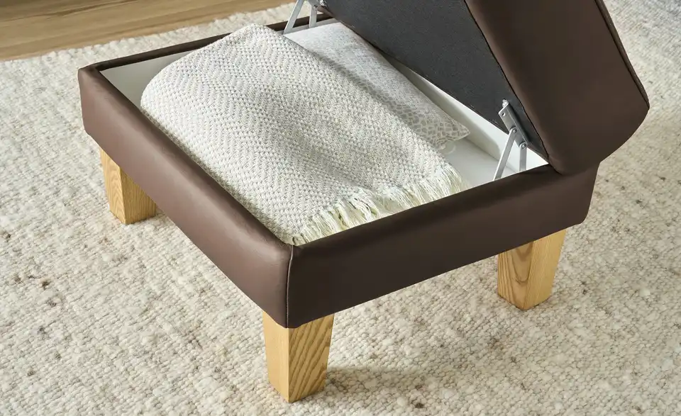 Ravensberger Werkstätten Hocker RW-Select Leder, Detailansicht