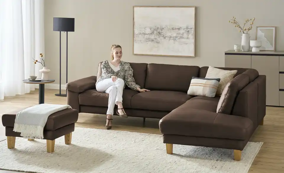 Ravensberger Werkstätten Hocker RW-Select Leder, in Wohnsituation