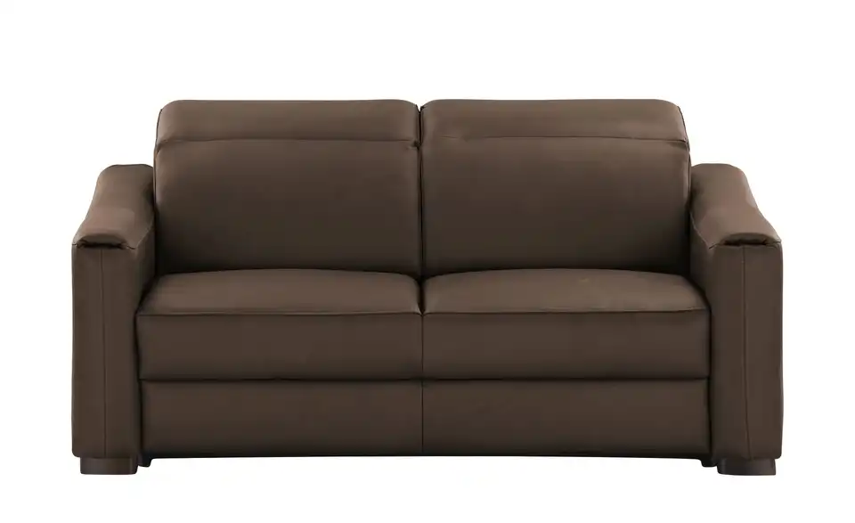 Ravensberger Werkstätten Einzelsofa Corby Echtlederbezug, Frontansicht