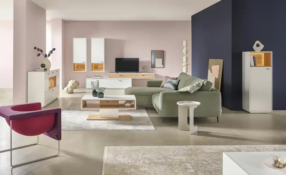 Jette Home Ecksofa Inside, in Wohnsituation