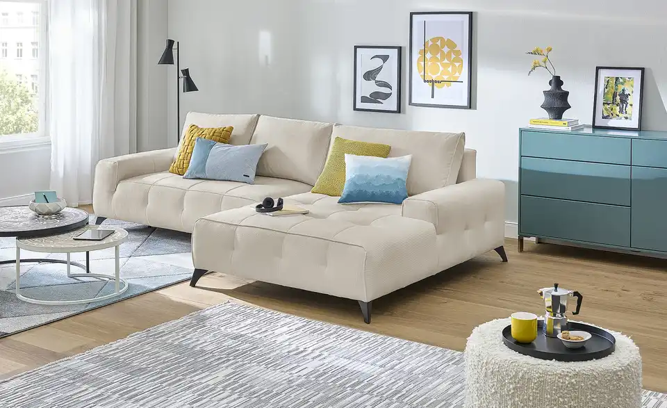 switch Ecksofa Athena, in Wohnsituation