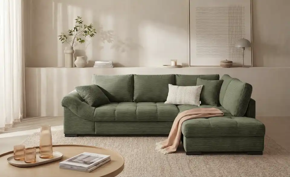 bobb Ecksofa Allegro, in Wohnsituation