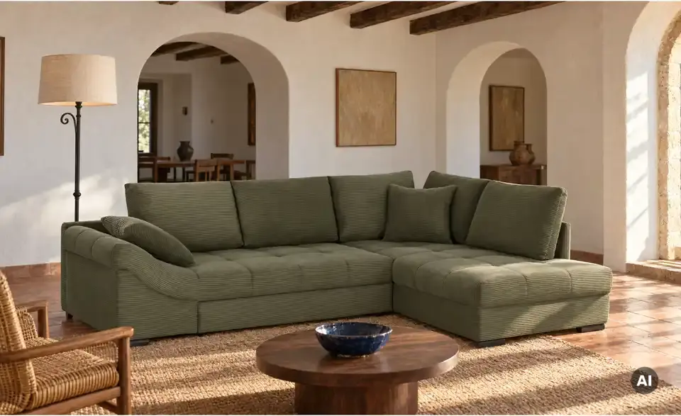 bobb Ecksofa Allegro, in Wohnsituation