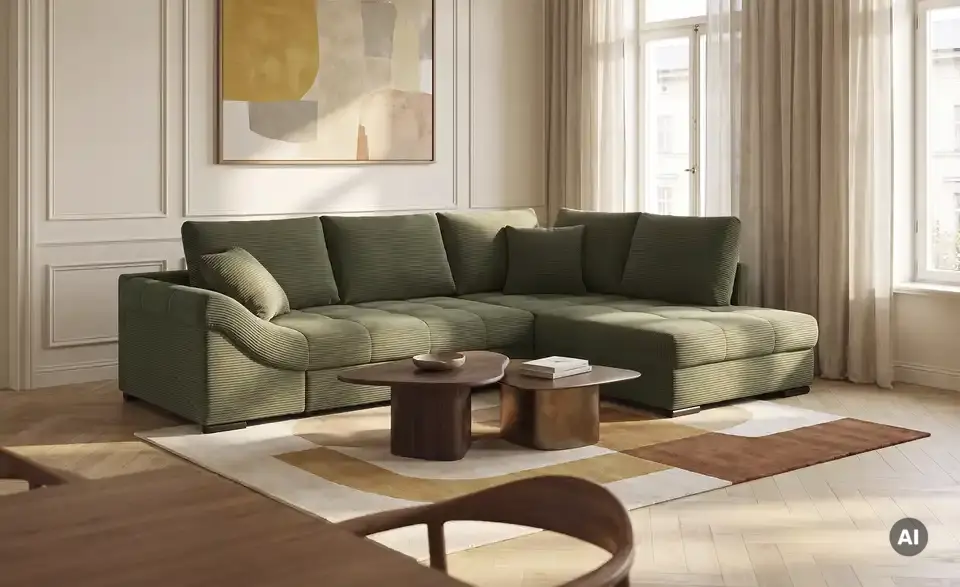 bobb Ecksofa Allegro, in Wohnsituation