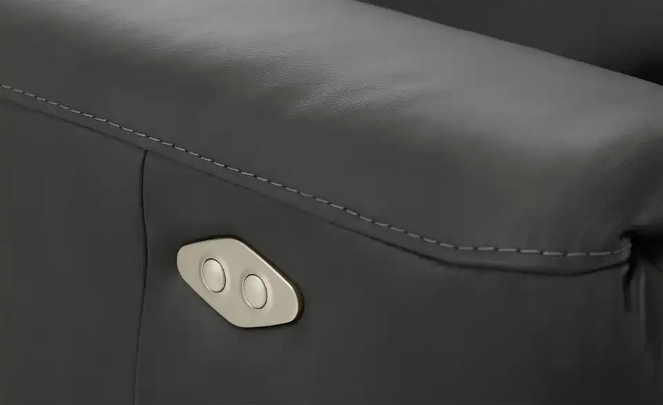 Ravensberger Werkstätten Einzelsofa Corby Echlederbezug, Detailansicht