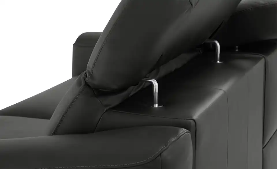 Ravensberger Werkstätten Einzelsofa Corby Echlederbezug, Detailansicht