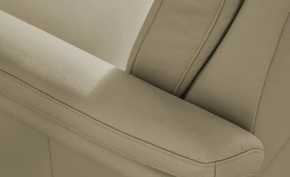 Einzelsofa Mayla Leder, Detailansicht