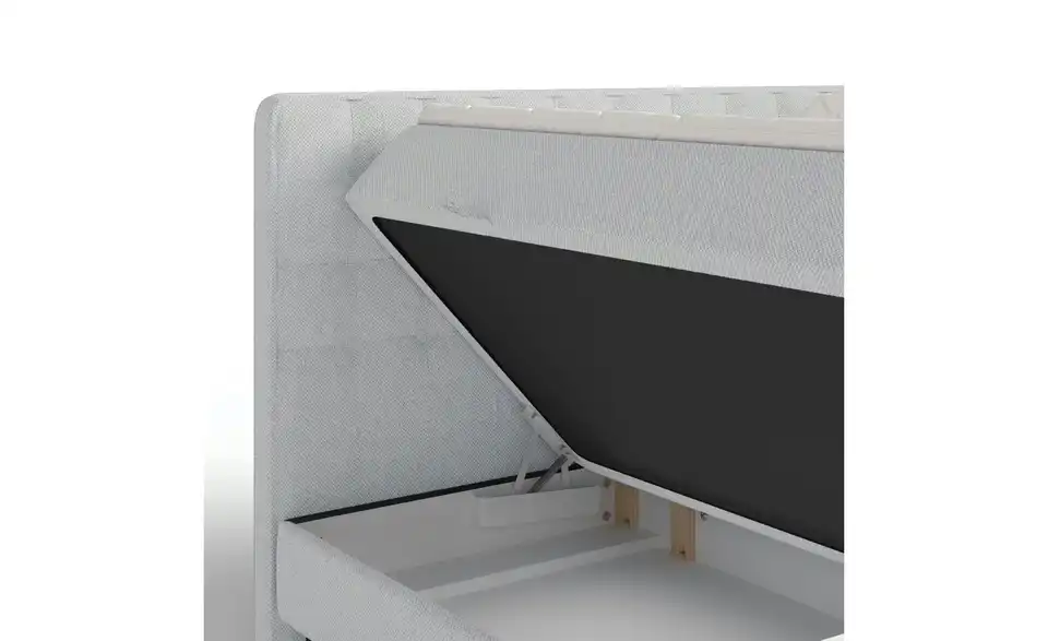 Boxbett mit Stauraum, Detailansicht