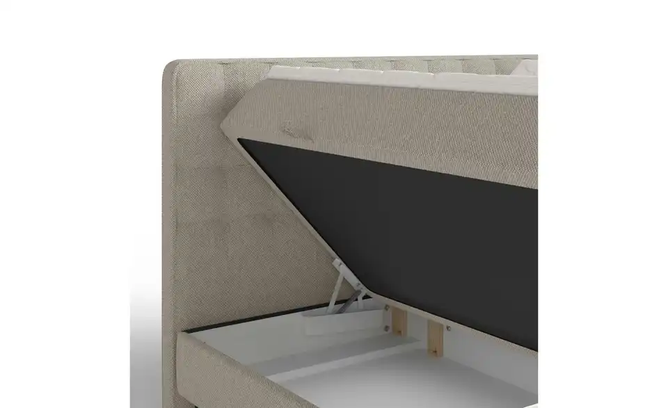 Boxbett mit Stauraum, Detailansicht