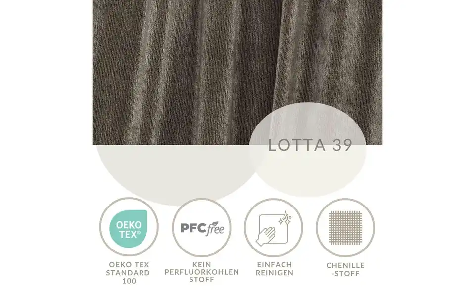 Polsterbett mit Stauraum, Bild mit Text