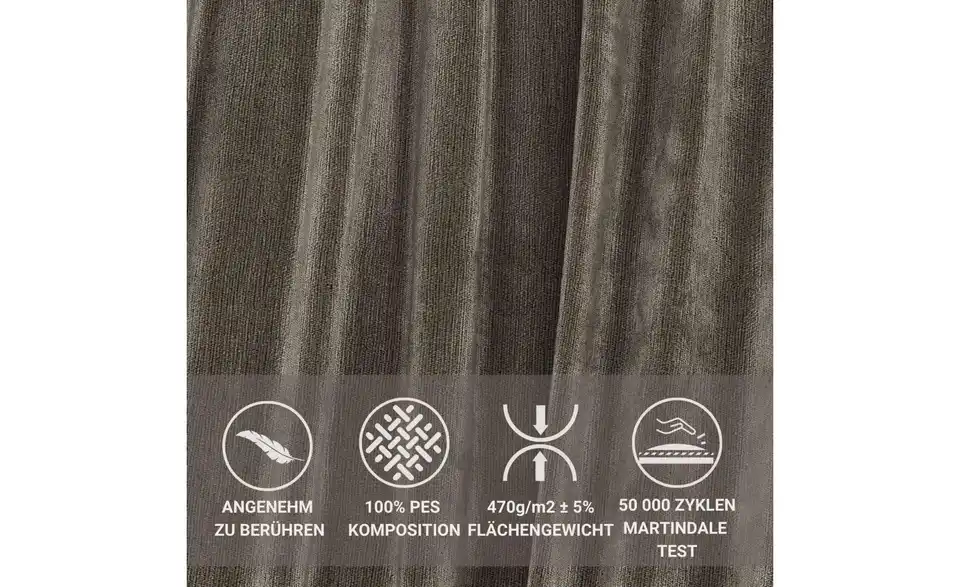 Polsterbett mit Stauraum, Bild mit Text