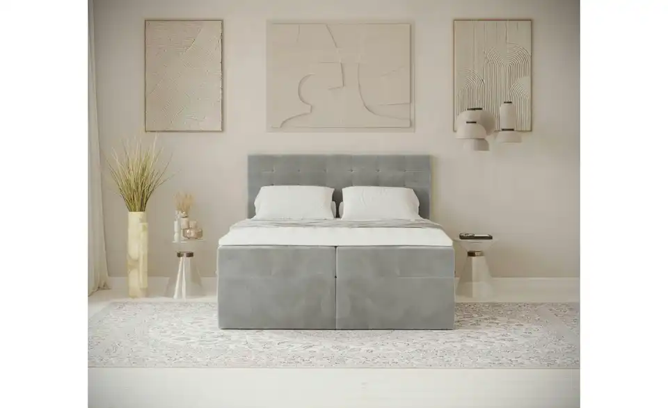 Boxbett mit Stauraum, in Wohnsituation