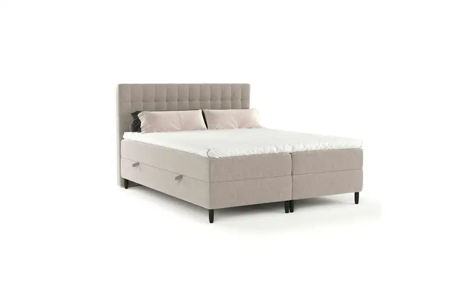 Boxbett mit Stauraum, in Wohnsituation