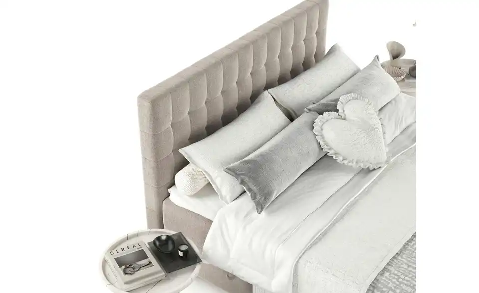 Boxbett mit Stauraum, Detailansicht