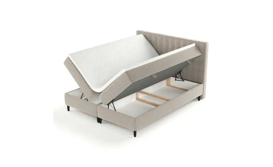 Boxbett mit Stauraum, Funktionsansicht