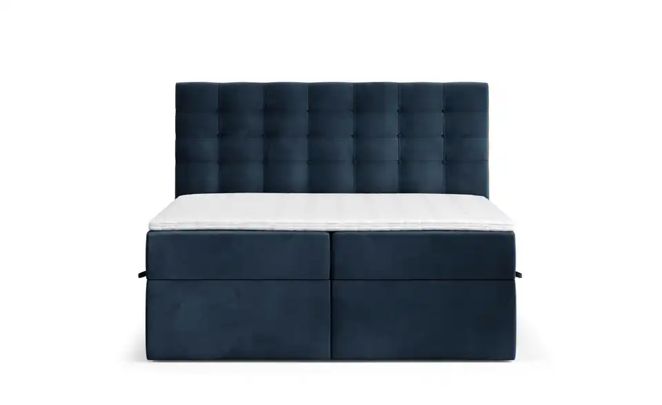 Boxbett mit Stauraum, Frontansicht