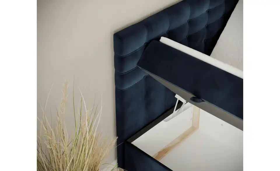 Boxbett mit Stauraum, Detailansicht