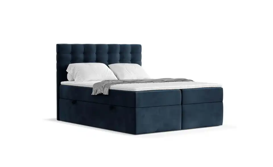 Boxbett mit Stauraum, in Wohnsituation