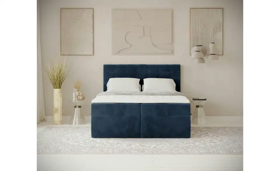 Boxbett mit Stauraum, in Wohnsituation