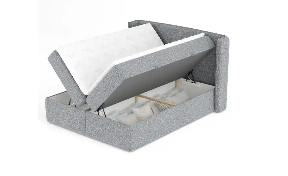 Boxbett mit Stauraum, Funktionsansicht