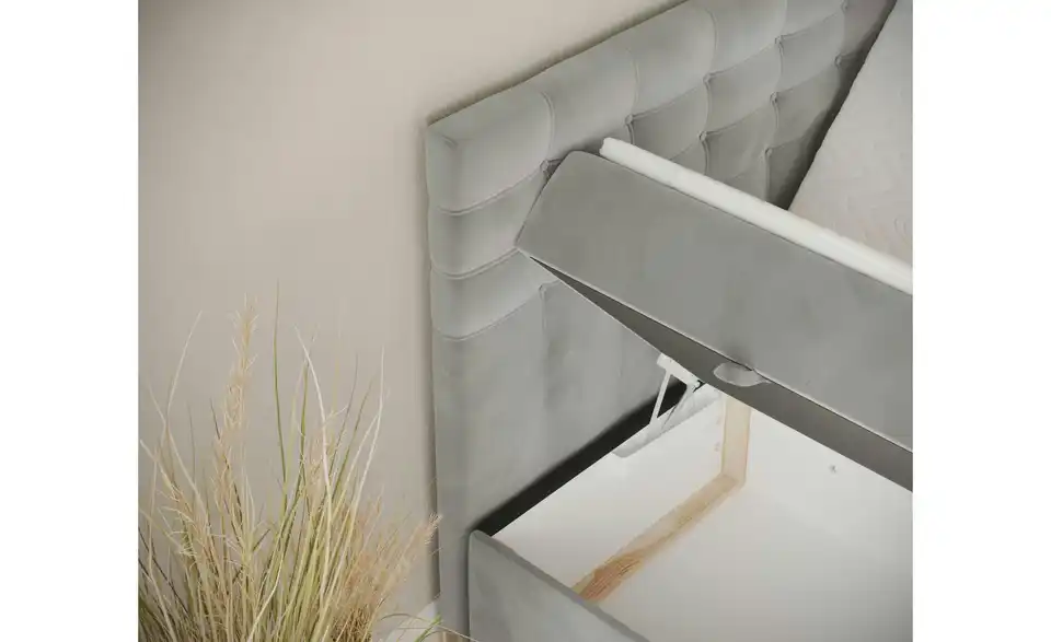 Boxbett mit Stauraum, Detailansicht