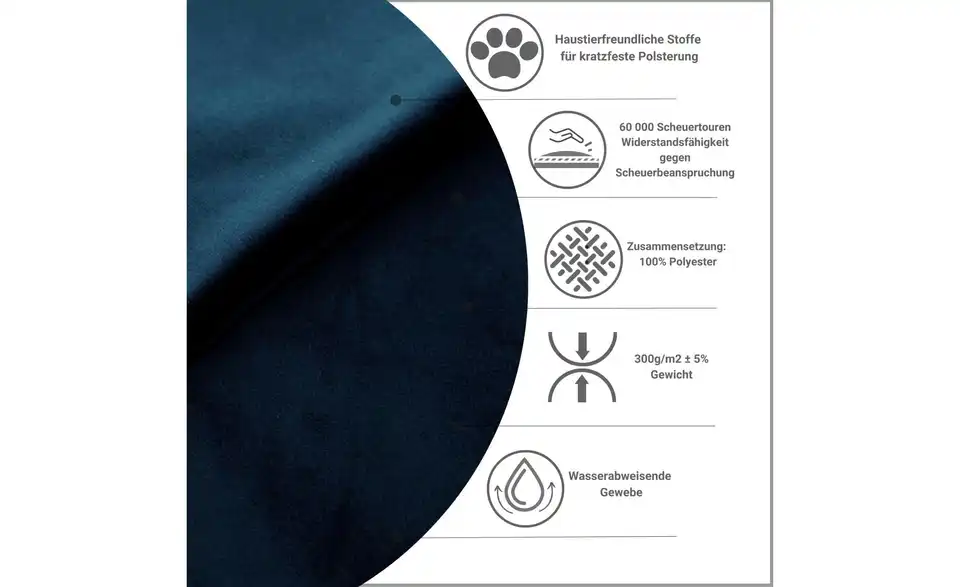 Boxbett mit Stauraum, Bild mit Text