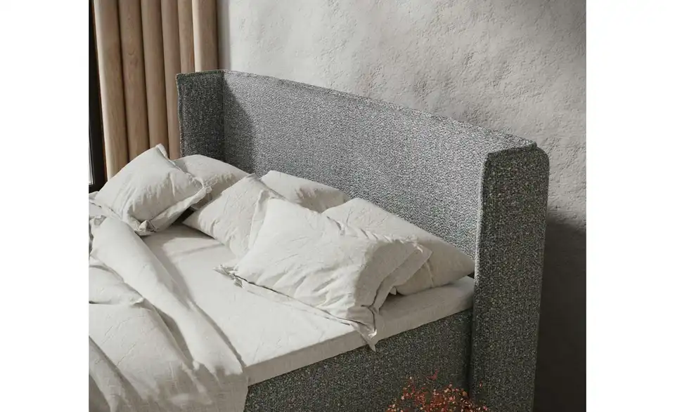 Boxbett mit Stauraum, Detailansicht