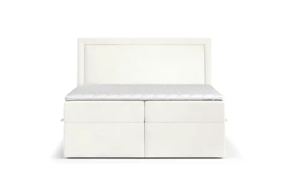 Boxbett mit Stauraum, Frontansicht