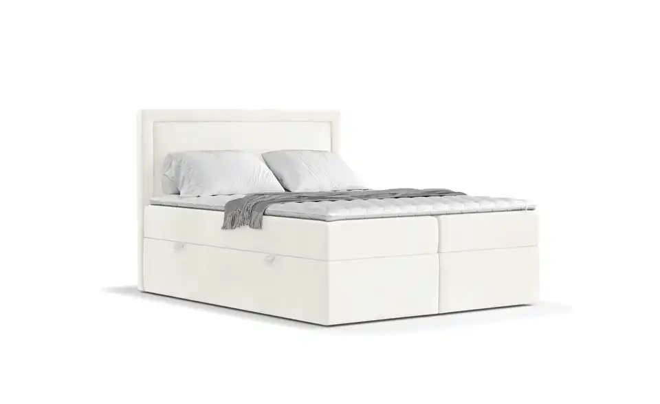 Boxbett mit Stauraum, in Wohnsituation