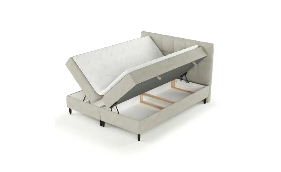 Boxbett mit Stauraum, Funktionsansicht