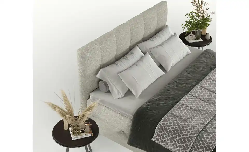 Boxbett mit Stauraum, Detailansicht