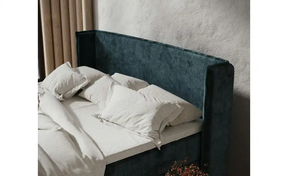 Boxbett mit Stauraum, in Wohnsituation