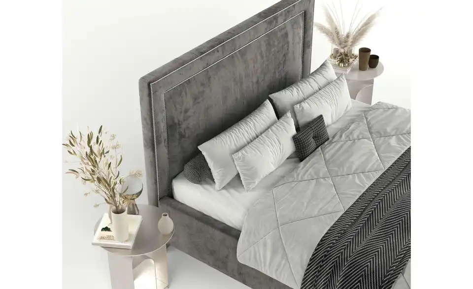 Polsterbett mit Stauraum, Detailansicht