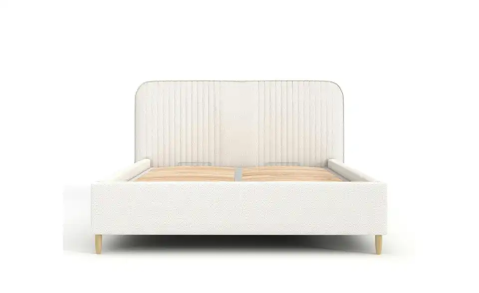 Polsterbett mit Stauraum, Frontansicht