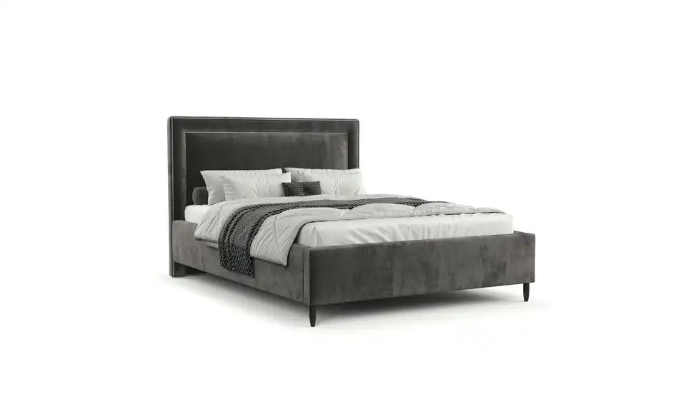 Polsterbett mit Stauraum, in Wohnsituation